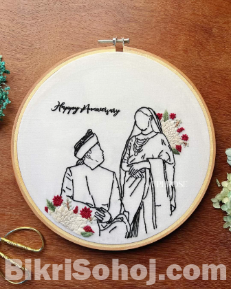 Embroidery Hoop Art